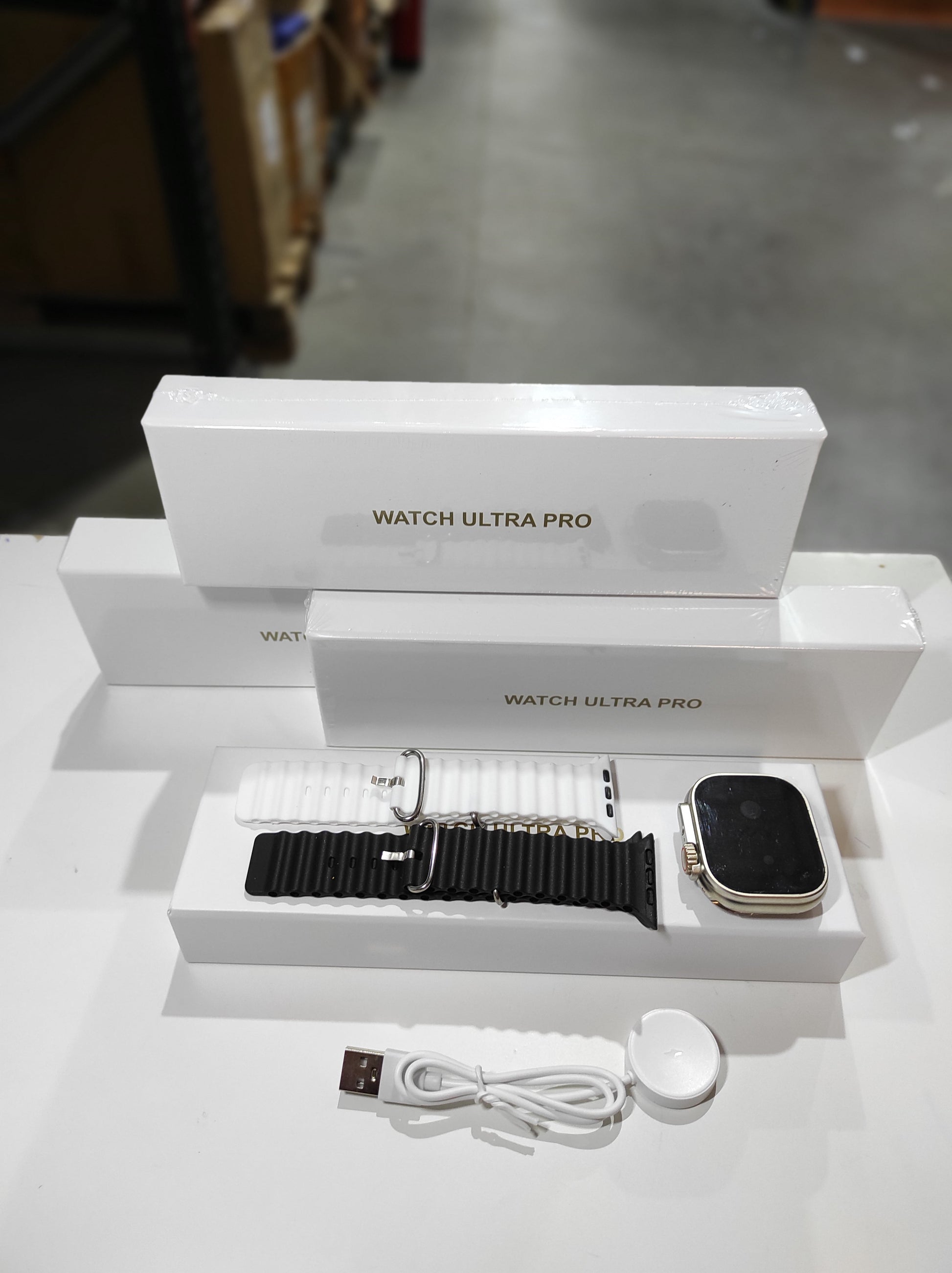 Smartwatch Ultra Pro con 2 correas ( blanco + negro ) - additional image 5